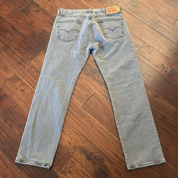 Levis 501 | Classic grey Men's Jeans - Picture 3 of 9